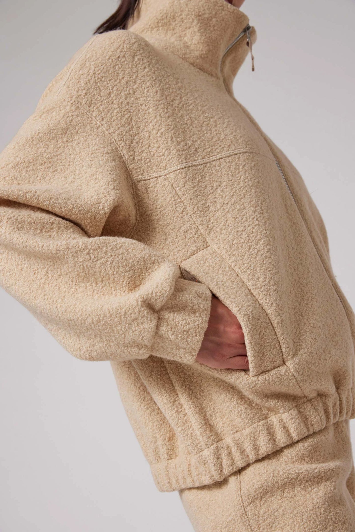 MINORI - FULL-ZIP SWEAT