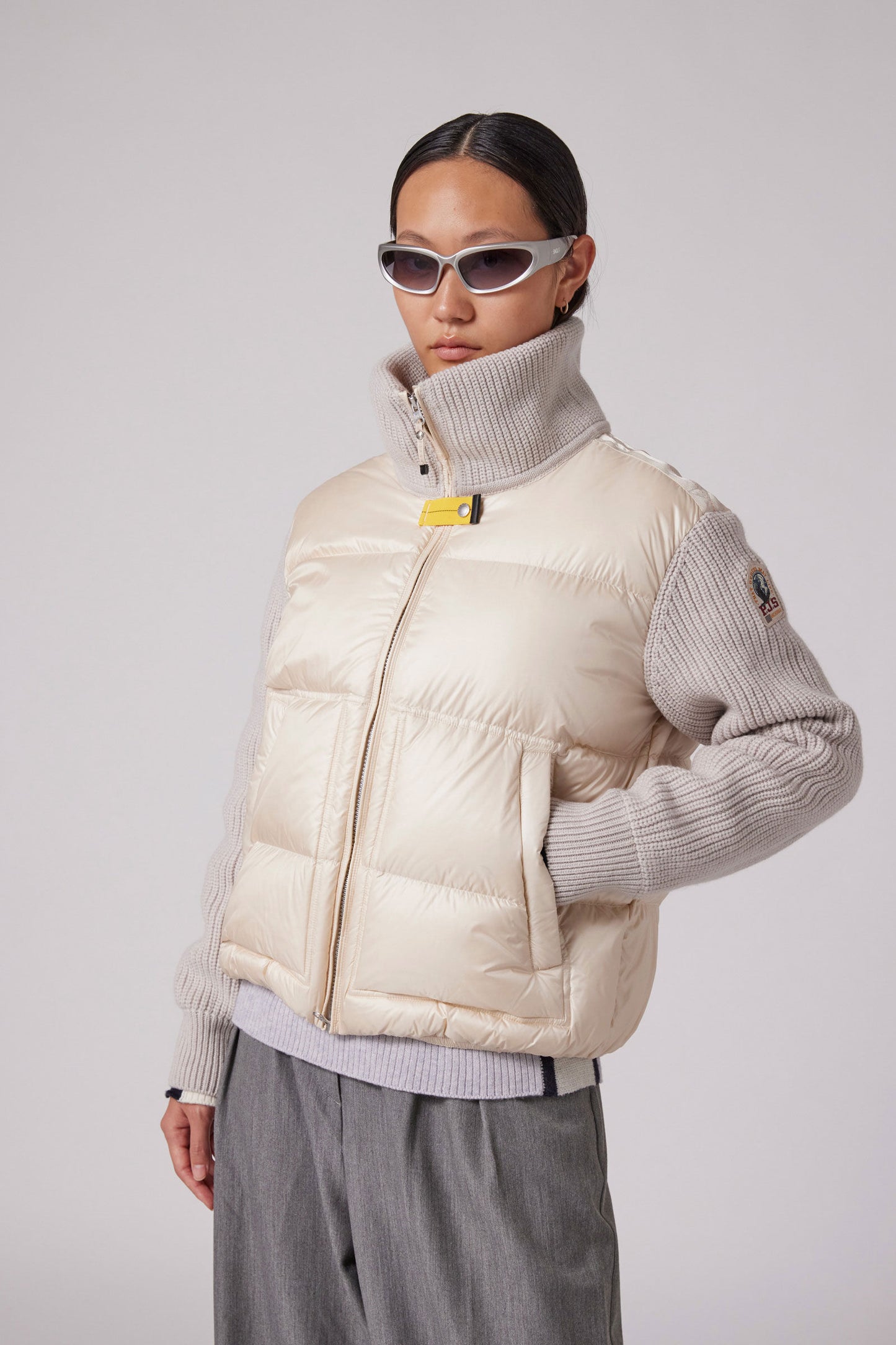 LOU - HYBRID DOWN JACKET