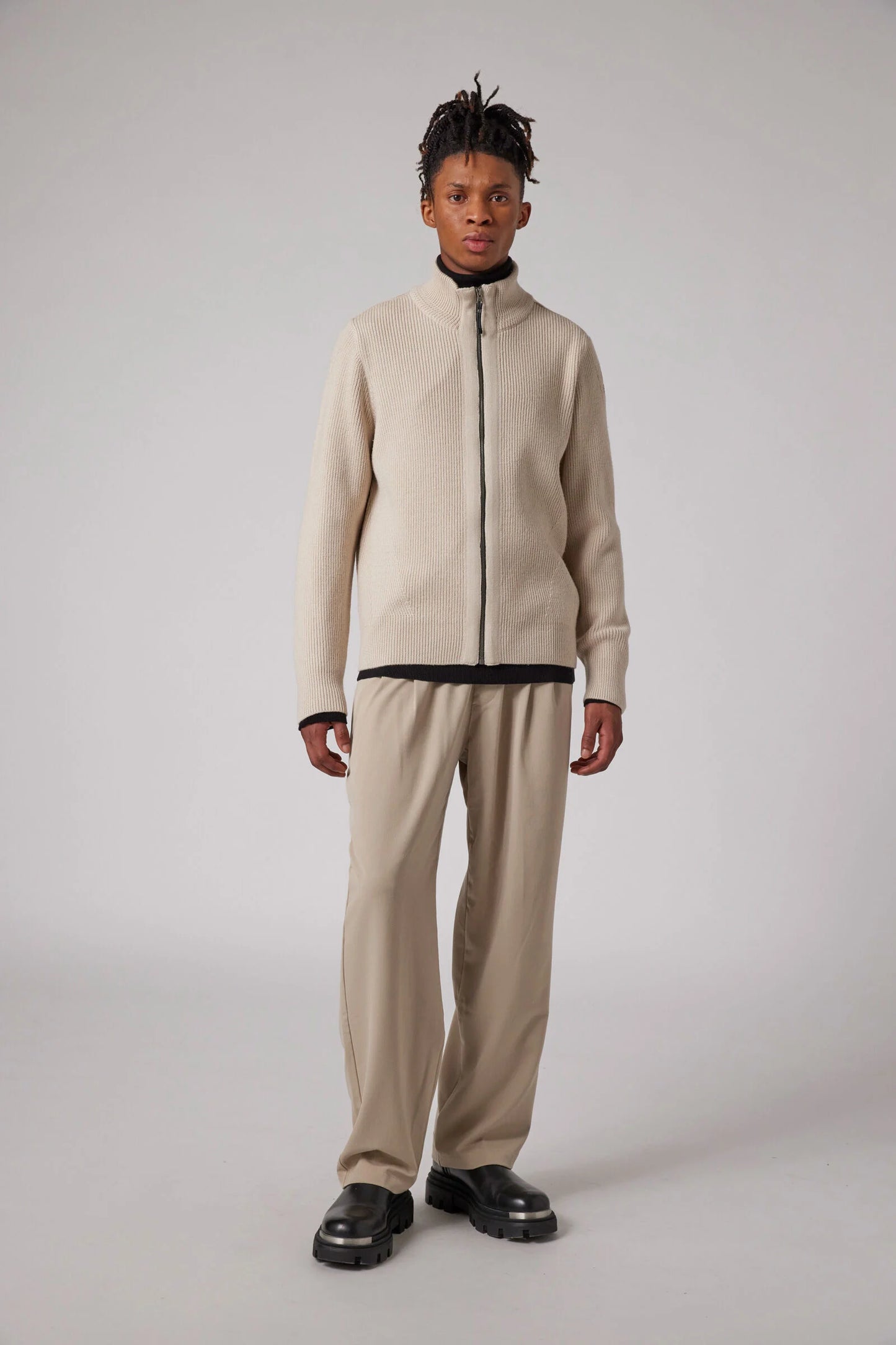 MANNY - FULL-ZIP CARDIGAN