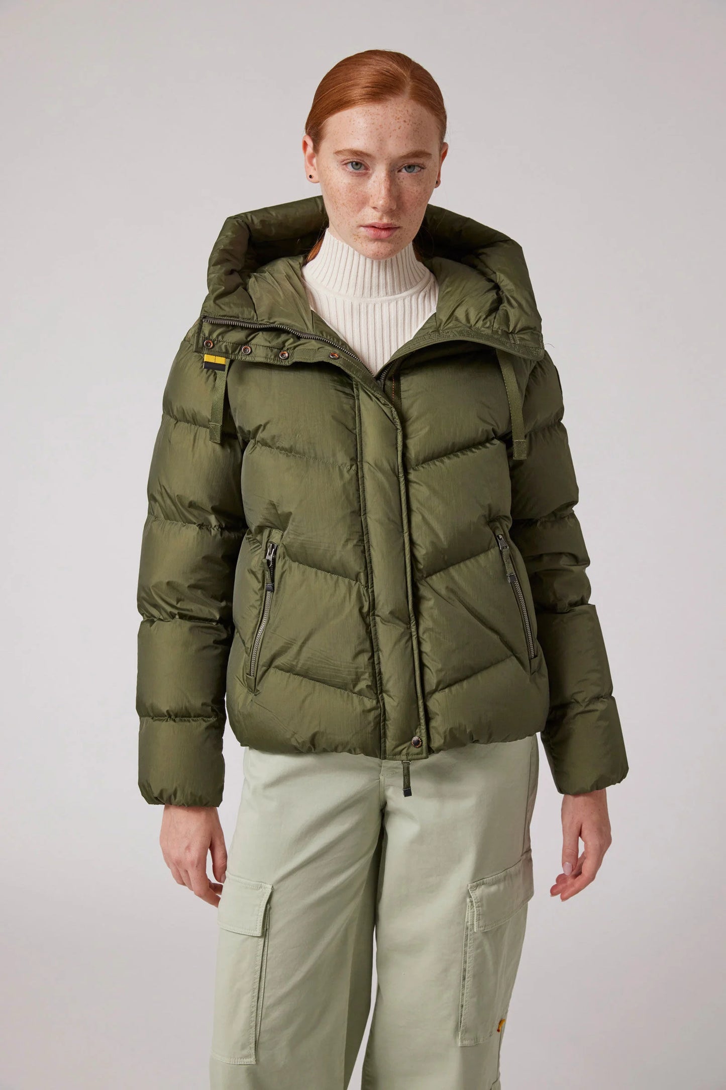 VERNA - HOODED DOWN JACKET