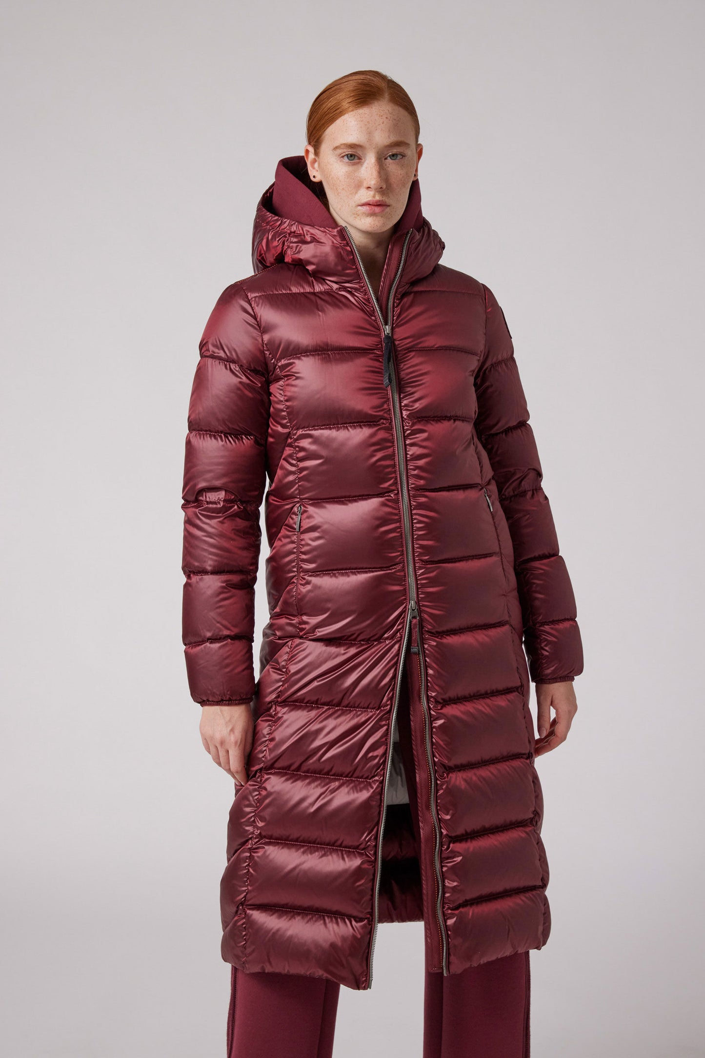 LEAH - HOODED DOWN JACKET