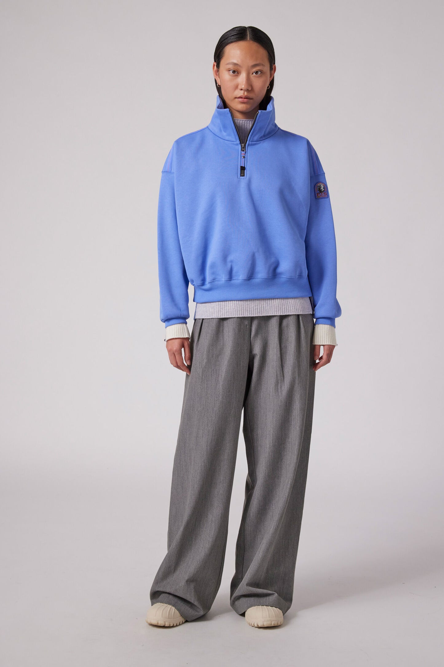 ZENDAYA - HALF-ZIP SWEAT