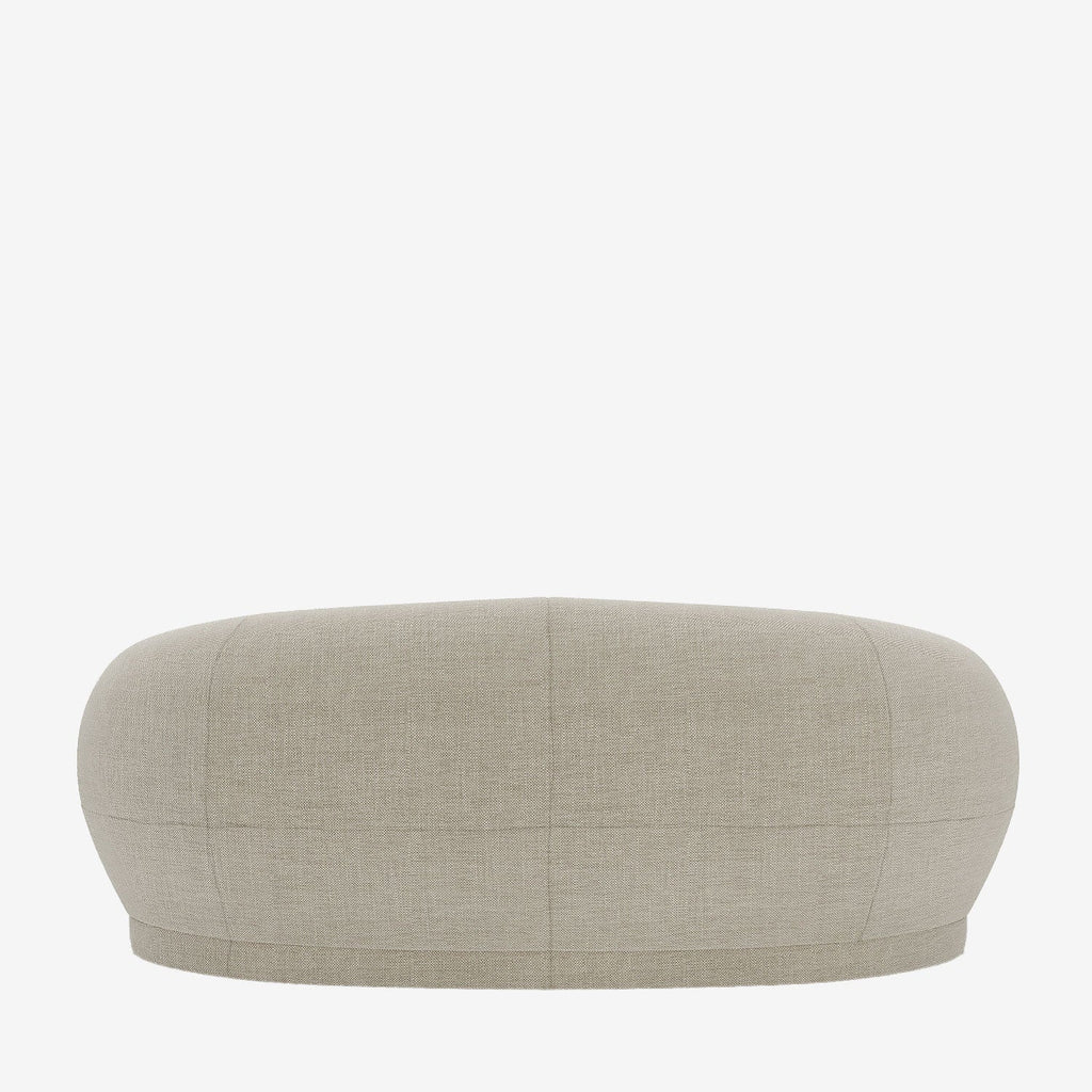 Canapé design tissu beige Bianca