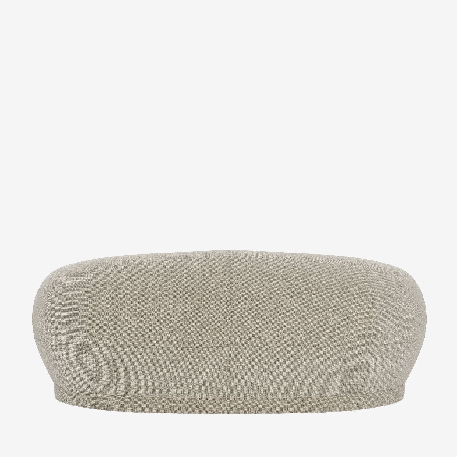 Canapé design tissu beige Bianca