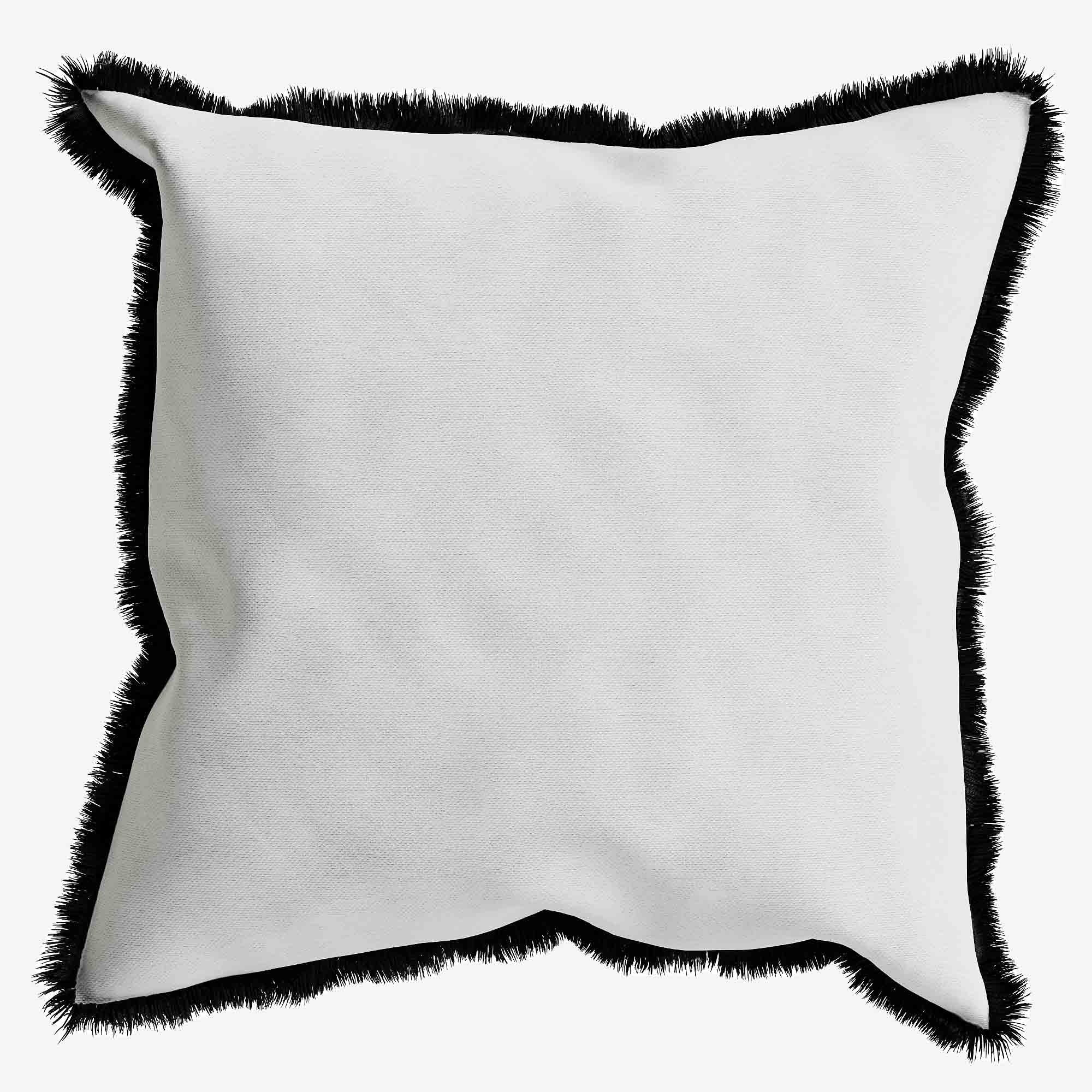 Coussin carré imprimé tropical, Palmiers
