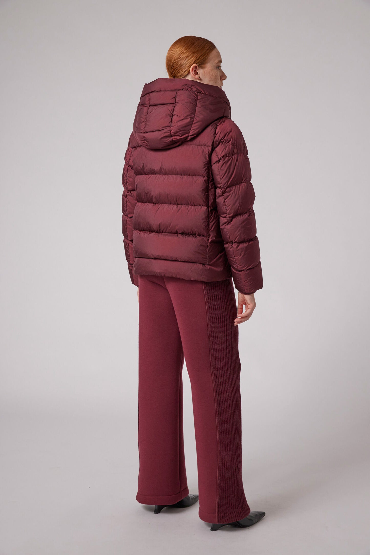 BERTILLA - HOODED DOWN JACKET