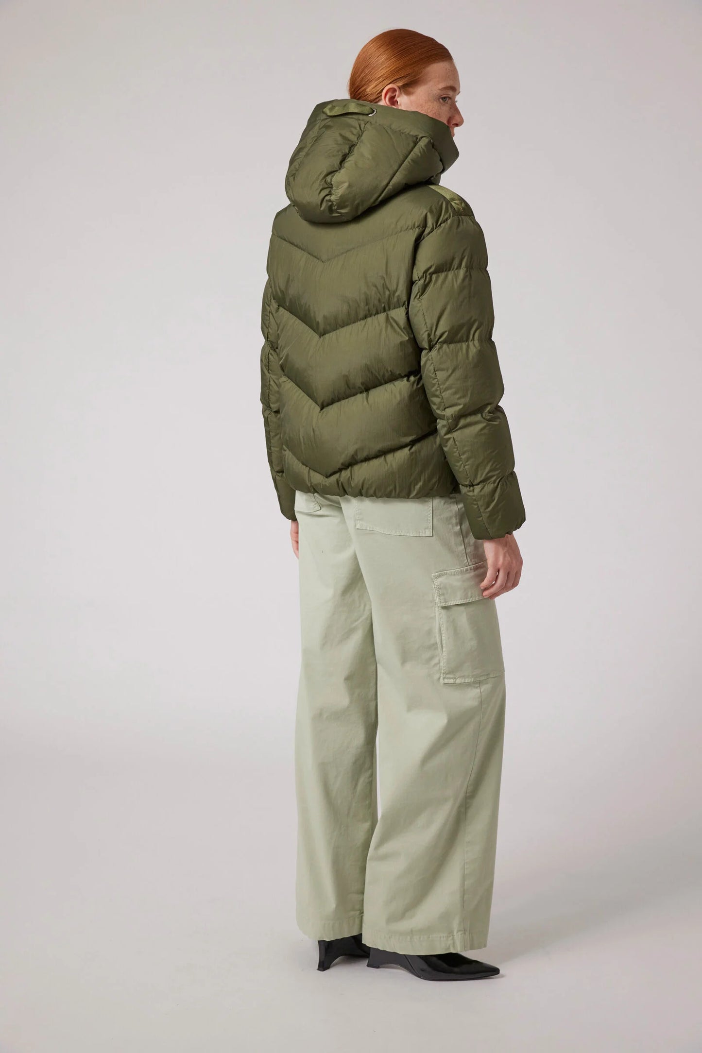 VERNA - HOODED DOWN JACKET