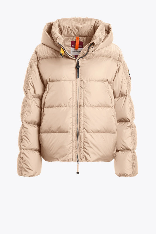 MIRROR - HOODED DOWN JACKET