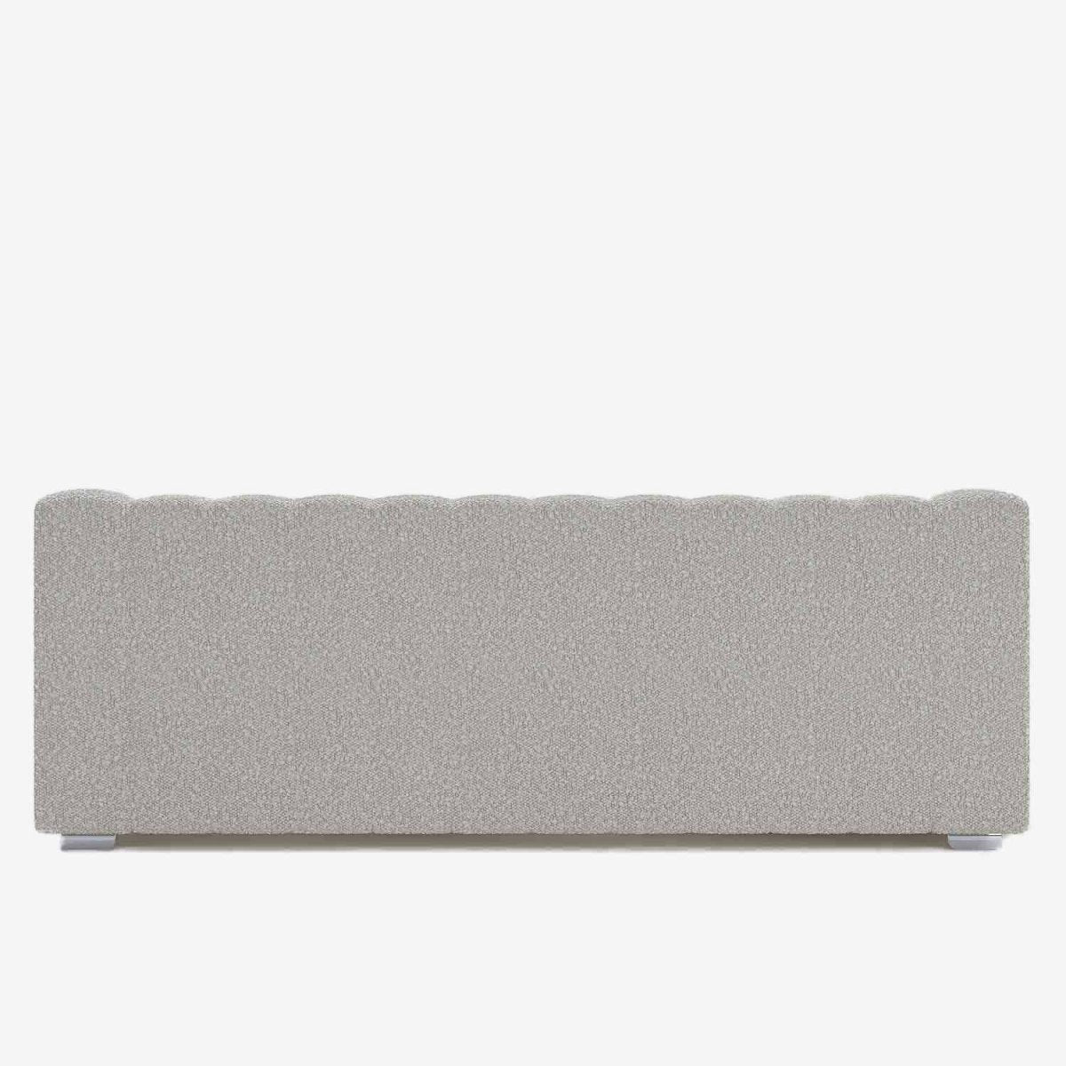 Canapé couleur crème tissu bouclette Garance