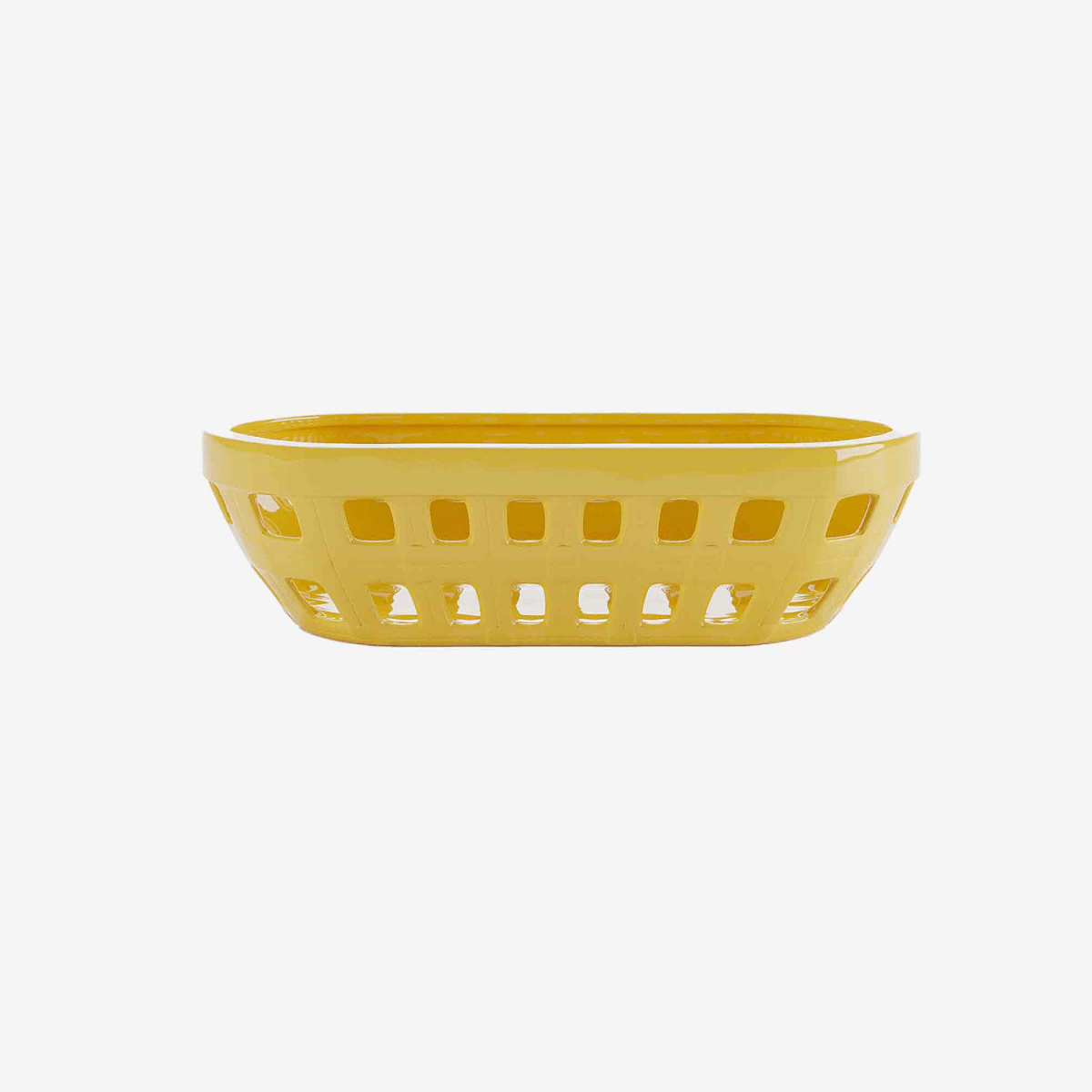 Corbeille céramique style vintage jaune Palma