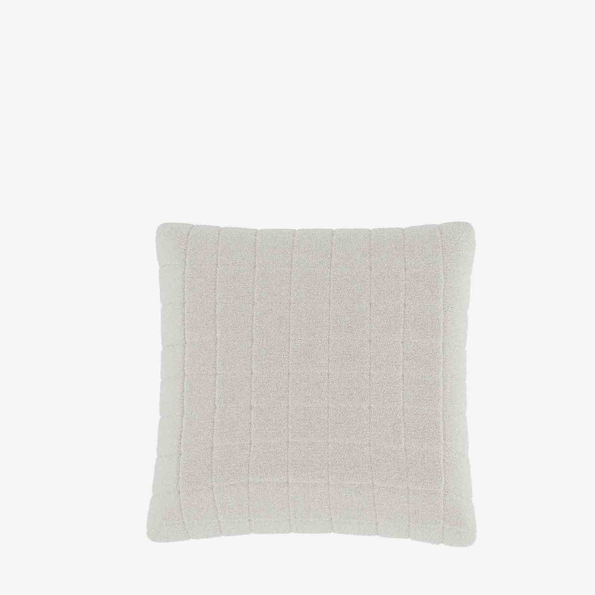Coussin fourrure blanc Istanbul