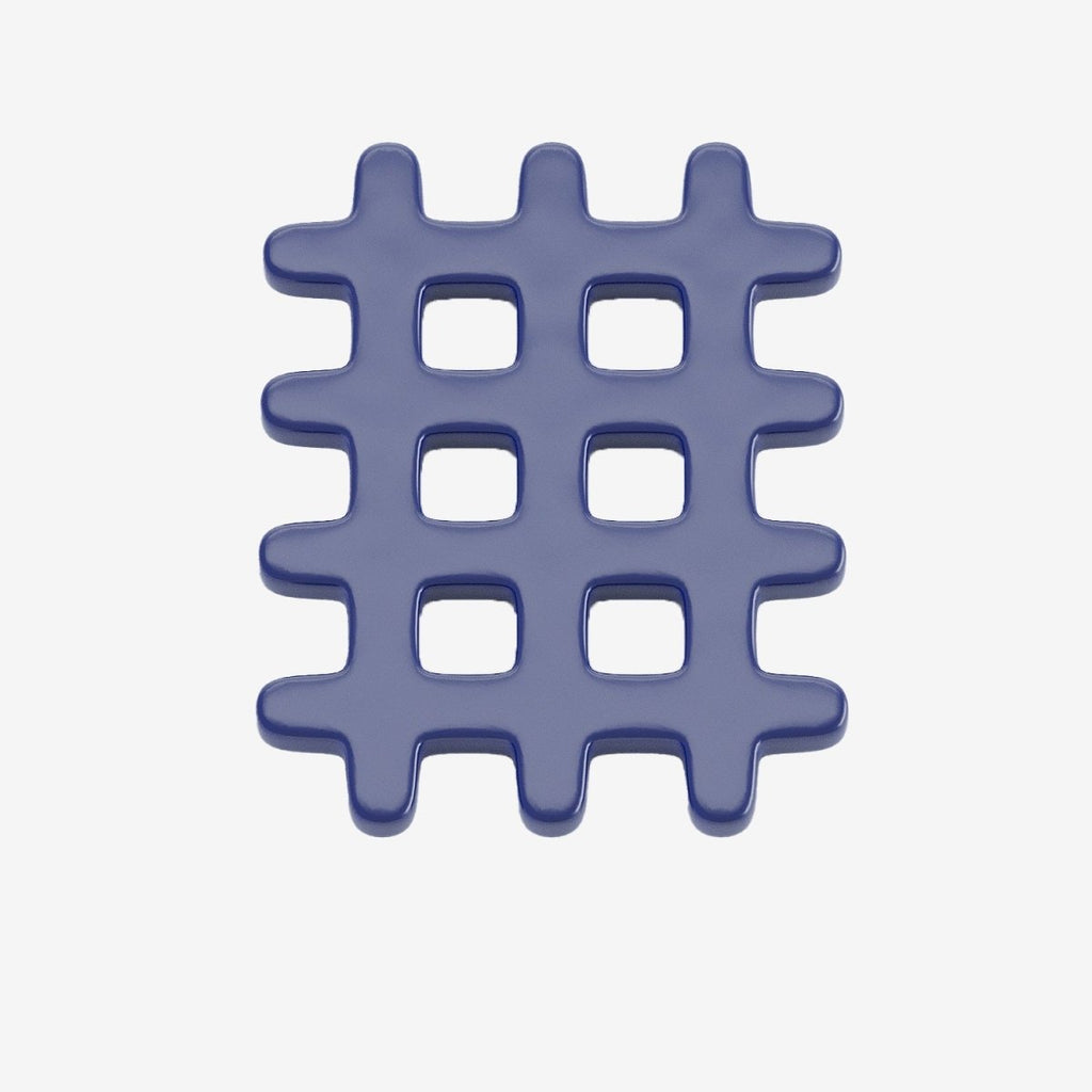 Dessous de plat céramique grid bleu Orsay