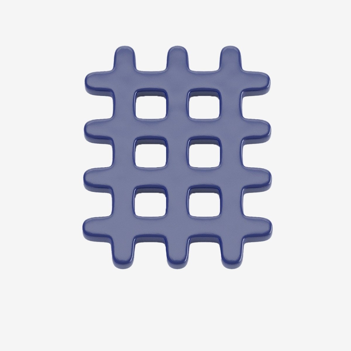 Dessous de plat céramique grid bleu Orsay