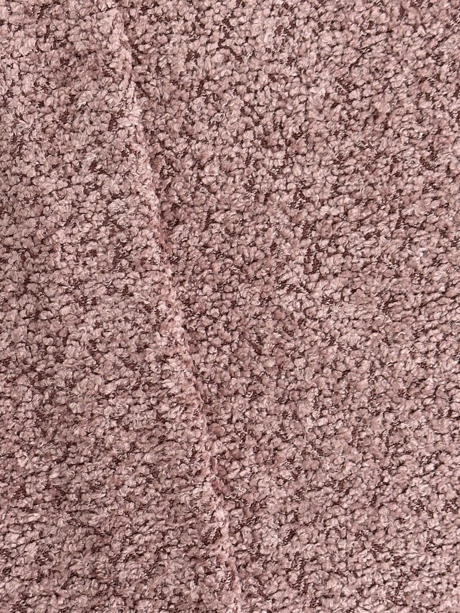 Fauteuil bouclette couleur rose Victoria