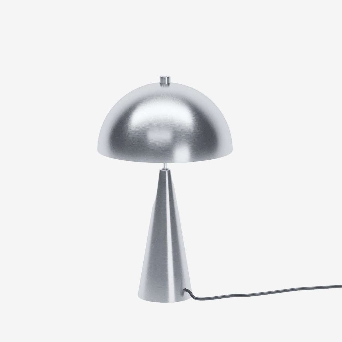 Lampe champignon à poser en métal argenté Monet