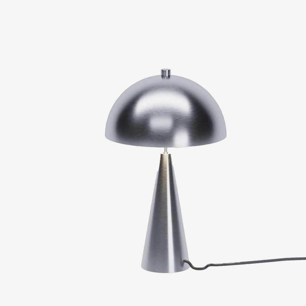Lampe champignon à poser en métal argenté Monet
