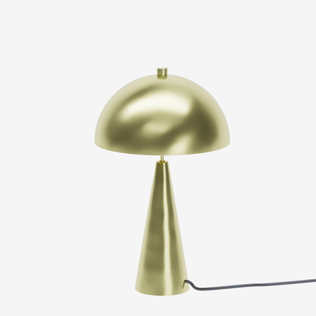 Lampe champignon à poser en métal doré Monet