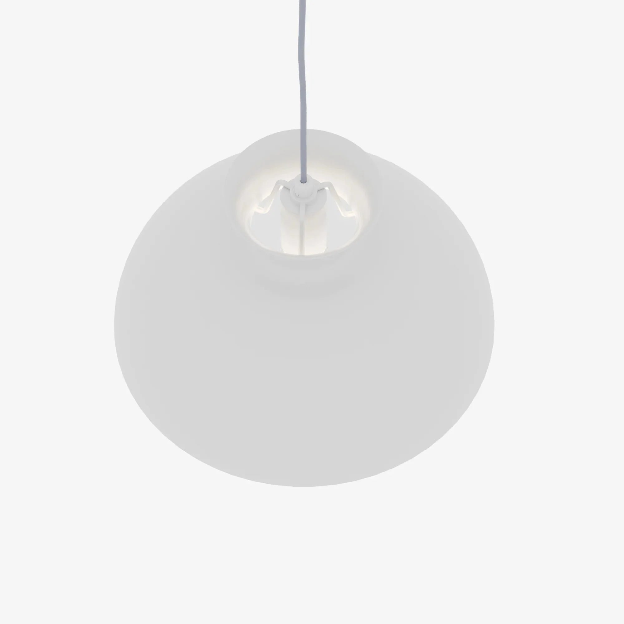 Suspension Turner – luminaire métal blanc design minimaliste