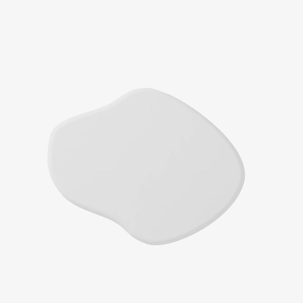 Hortensia – Table d’appoint contemporaine en magnésie blanche