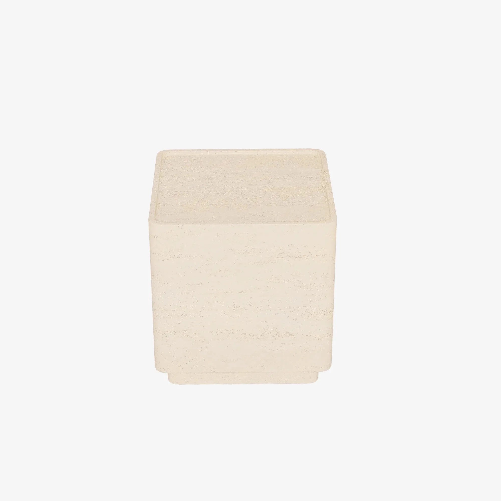 Violette – Table d’appoint design en magnésie naturelle