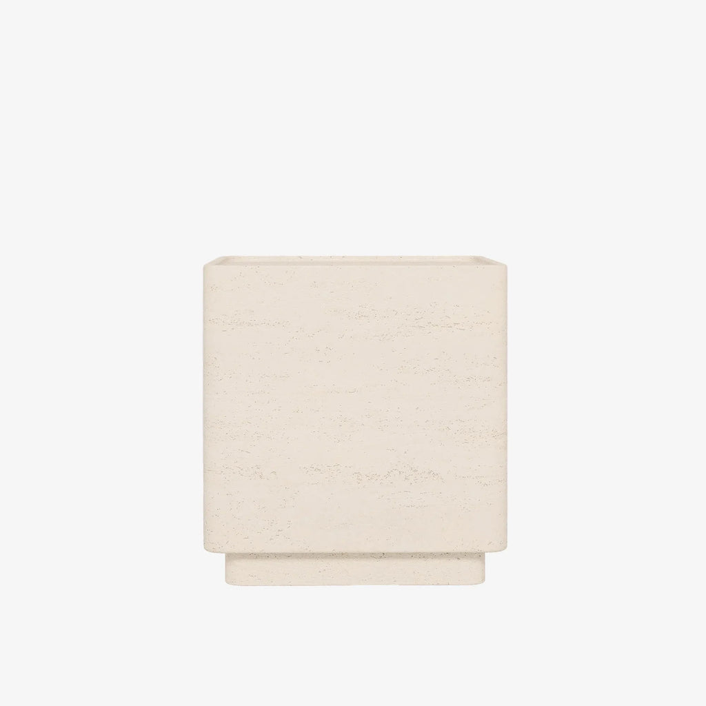 Violette – Table d’appoint design en magnésie naturelle